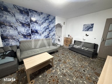 Apartament de inchiriat 2 camere semidecomandat etaj 4 mobilat utilat