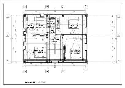 Casa individuala intabulata, 4 camere, 3 bai - teren 470 mp