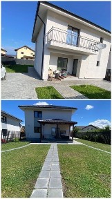 Casa de vanzare Rasnov, jud. Brasov/ 2024 / Incalzire in pardoseala pe ambele nivele! Utilata si mobilata complet