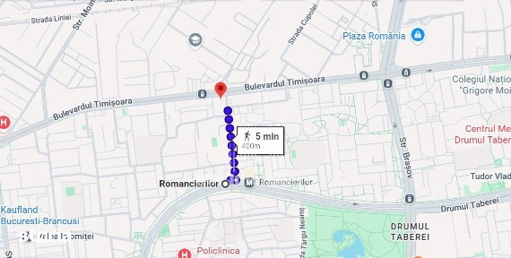 3 camere Drumul Taberei - Romancierilor | 5 min Metrou | 2 balcoane