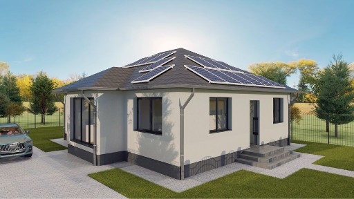 Casă Nouă in construcție de vânzare în Sânpetru, Brașov | 3 Dormitoare | 2 Băi | La Cheie | 124 mp