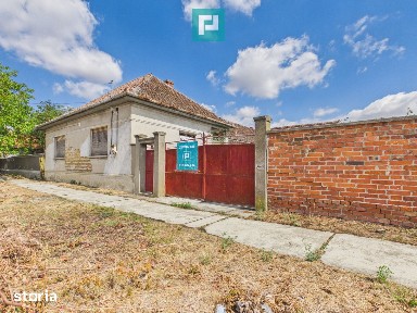 Casă cu potențial și teren 1.440 mp - Sântana