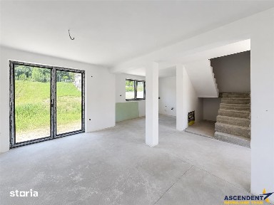 Casa moderna, structura P+1E, la rosu, Voiniceni