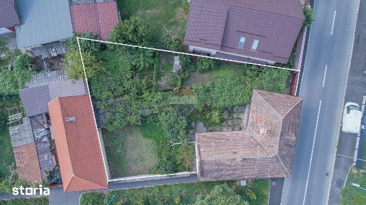 Casă individuală de renovat | Teren 553 mp cu ieșire la două străzi