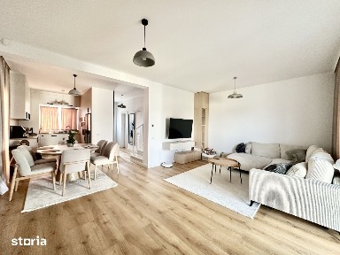Duplex cu 4 camere - zid dublu despartitor - cartier asfaltat - Mosnit
