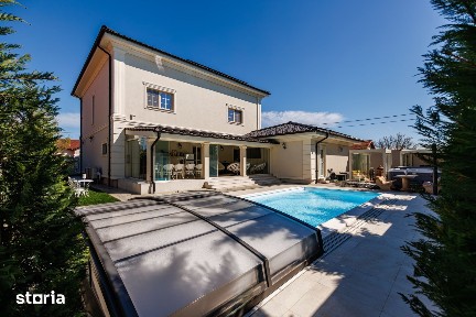 Vilă premium cu piscină încălzită, saună și jacuzzi - Comision 0%