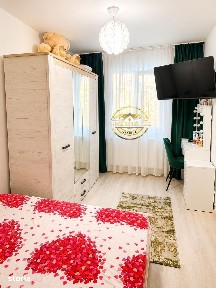 Apartament 2 camere,Craiovița zona Orizont,centrală,AC,mobilat,utilat