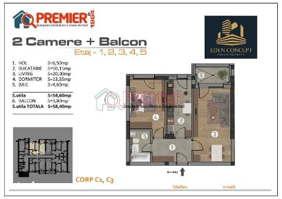 REDUCERE 14.300€ | 2 CAMERE | BLOC NOU | 58MP | PRIMELE 10 UNITATI