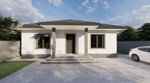 Casa noua in Santandrei - 105 mp utili - 500 mp teren - 3 dormitoare - 109.500 €