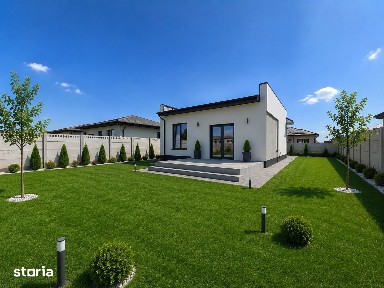 Casa moderna Str.Primaverii, 375 mp teren - BERCENI ILFOV