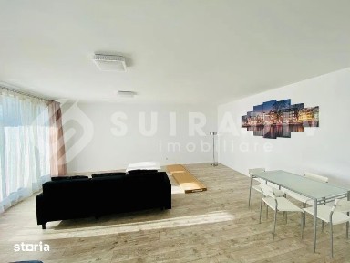 Apartament de 100 mp, terasa panoramica, 2 parcari-Riverside Residence
