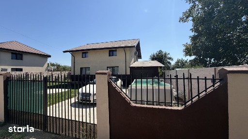 Vila superba 5 camere, dormitor jos, 188 mp, 457 mp teren, garaj, Cior