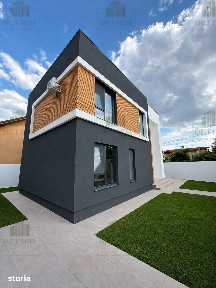 Casă modernă în Berceni | P+1E | 5 camere | 3 băi | Piscină încălzită