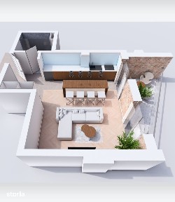 Apartament 1 camera 43 mp Bucium-Visani, Iasi