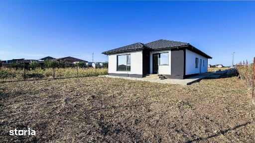 Casa noua cu 4 camere, teren 491 mp - La Alb - Cumpana - cartier nou