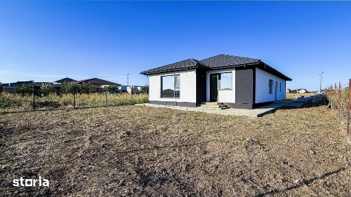 Casa noua cu 4 camere, teren 491 mp - La Alb - Cumpana - cartier nou
