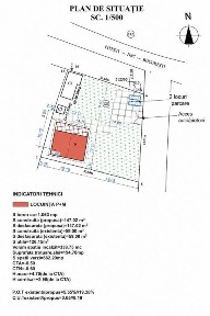 Proprietate Leordeni, teren = 1063 mp