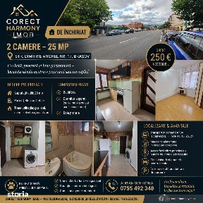 Garsoniera de inchiriet, 2 camere brasov