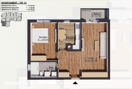 Apartament 2 camere | Dobroesti-Fundeni | Direct dezvoltator