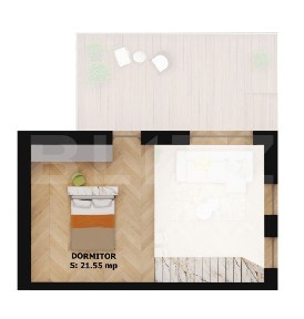 Apartament elegant 2 camere cu terasa - EAS Residence