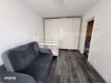 Apartament cu 2 camere, 53mp utili, geam la baie, in zona Gheorgheni