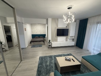 Studio modern de inchiriat/ Landmark Tower/ Bloc Nou + Parcare + Boxă
