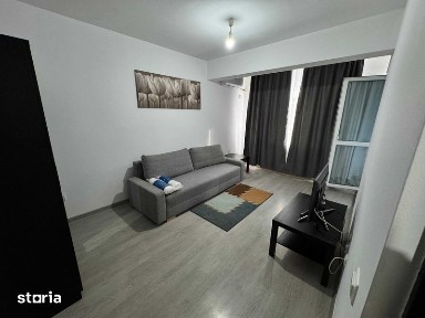Garsoniera mobilata si utilata la etajul 1 in bloc cu lift
