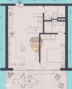 Apt 2 camere 62.60 mp balcon 14.30mp Vogh Olimp, vedere la mare, etaj