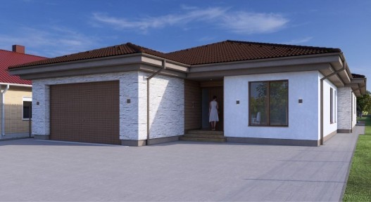 Casa mediteraniana centru sanmartin pe 1 nivel 356 mp teren 1340 mp cu piscina drum privat exclusivist