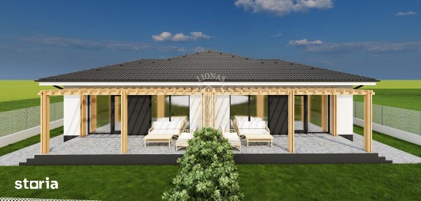 Casa Finisata 4 camere 107 mp-terasa-teren 388 mp-Aerodrom
