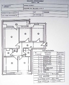 Apartament Ultracentral 4 camere Tandarei