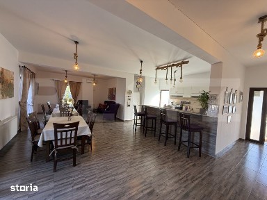 Pensiune cu 4 camere, teren 1590 mp, zona Lazuri