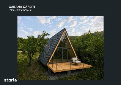 Cabană A-frame, 60 m², la 15 minute de Deva și Hunedoara