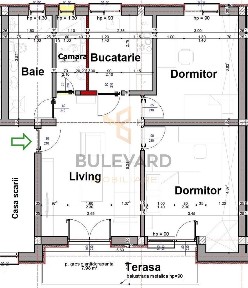 Apartament 3 camere, parcare, zona Apahida!