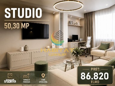 Vânzare Studio 50.30 mp - Metrou Berceni | Popești Leordeni