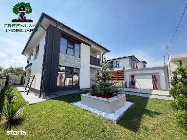Vila moderna, complet mobilata, 4 camere, 2 bai, 140 mp, Rediu