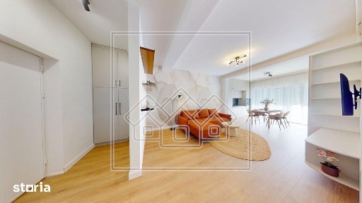 Ap. 2 camere, aer conditionat, incalzire pardoseala, mobilat si utilat