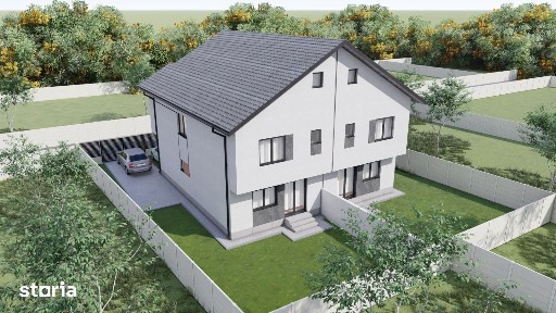 Casa tip duplex, 4 camere, Teren 250mp, Toate Utilitatile Comision 0