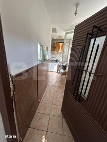 Casa pe calcan 39mp, teren 127mp, la pret de apartament, Gruia