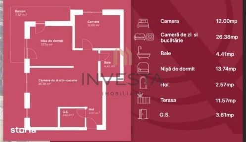 Apartament 3 camere, complex rezidential premium, zona Intre Lacuri