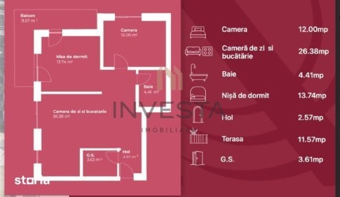 Apartament 3 camere, complex rezidential premium, zona Intre Lacuri