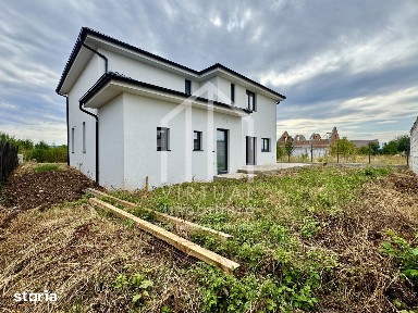 Casa individuala cu 6 camere, 213mp utili + garaj, 500mp teren