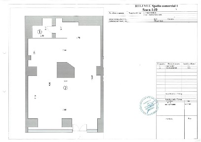 Spatiu cu vitrina Trocadero
