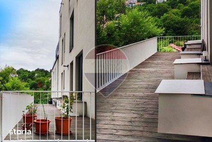 Apartament cu terasă de 27.5 mp, parcare și panoramă, Șchei