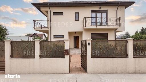 Casă modernă de închiriat în Tunari | 4 Camere | Curte 390 mp