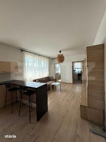 Apartament spatios, 2 camere, 50 mp, parcare inclusa, balcon, zona Som
