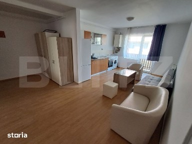 Apartament semidecomandat complet mobilat si utilat, parcare inclusa