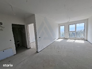 Apartament premium 61.4 mp utili 3 camere 2 bai curte 50 mp Cristian