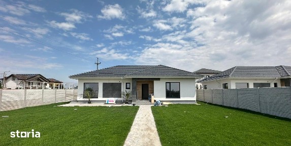 Casa pe parter - Teghes - panouri fotovoltaice si pompa de caldura