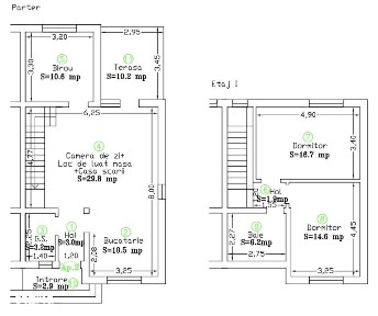 Duplex 4 camere - Teren 350 mp | Noul Lidl - Mosnita